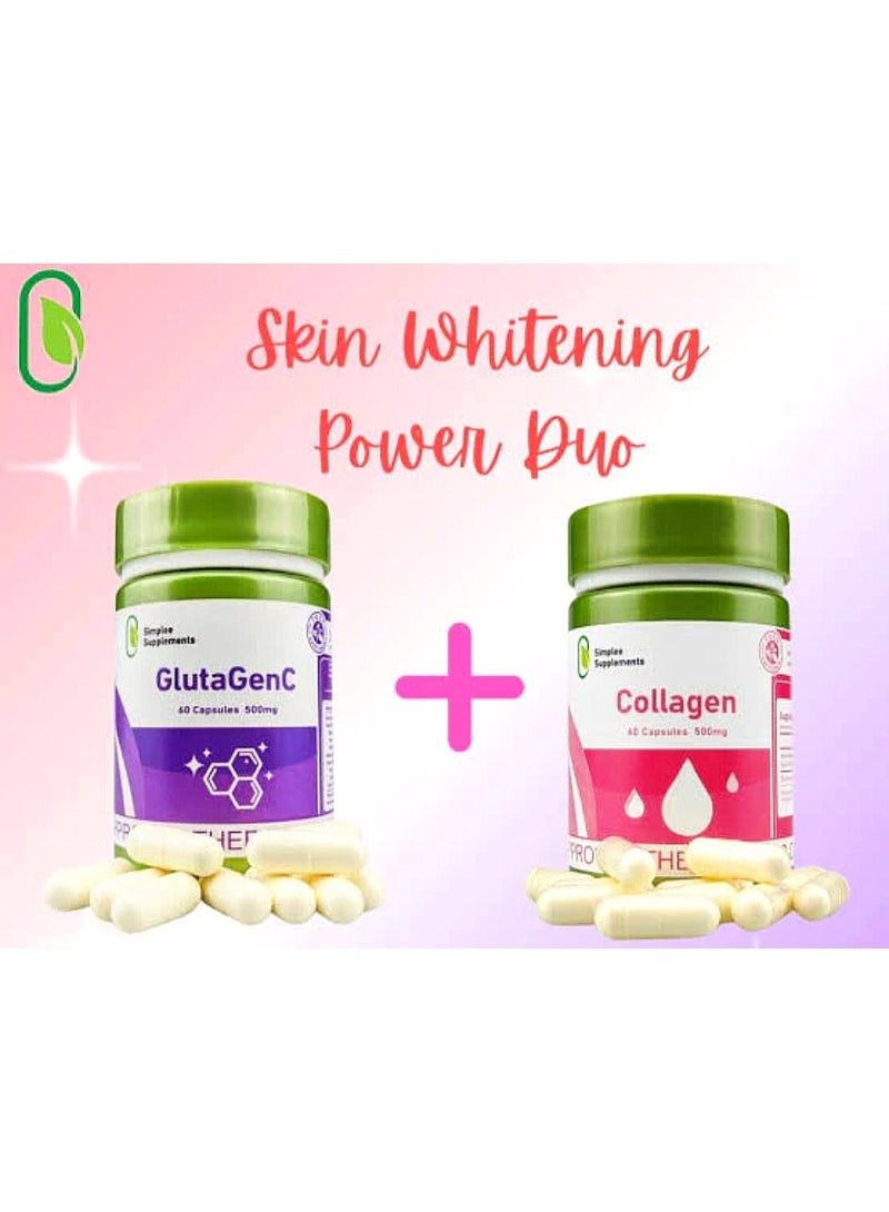 سيمبلى سبلمنتس مكمل مجموعة الجلوتاجين و الكولاجين - Image 3